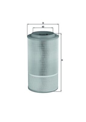MAHLE ORIGINAL LX 1024 Číslo výrobce: 78594459. EAN: 4009026207741.