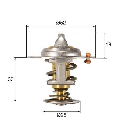 MAHLE ORIGINAL TX 327 92D Číslo výrobce: 72486313. EAN: 4057635011983.