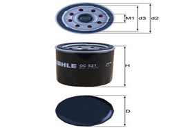 MAHLE ORIGINAL OC 521