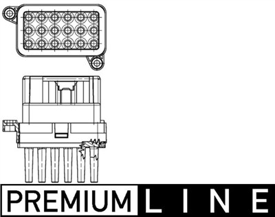MAHLE ORIGINAL ABR 95 000P Číslo výrobce: 351332341. EAN: 4057635017503.