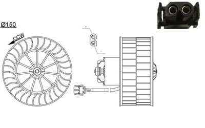 MAHLE ORIGINAL AB 44 000S Číslo výrobce: 351104761. EAN: 4057635014540.