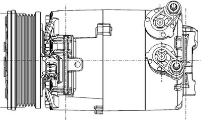 MAHLE ORIGINAL ACP 1357 000P Číslo výrobce: 351334351. EAN: 4057635039161.