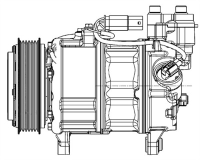 MAHLE ORIGINAL ACP 599 000P Číslo výrobce: 351007231. EAN: 4057635030403.
