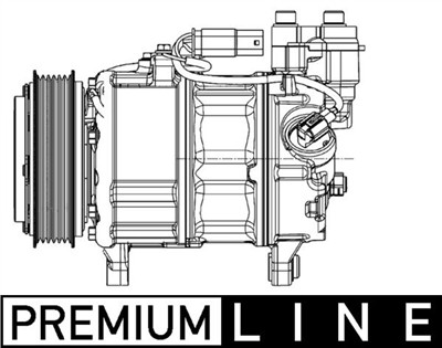 MAHLE ORIGINAL ACP 599 000P Číslo výrobce: 351007231. EAN: 4057635030403.