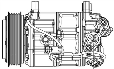 MAHLE ORIGINAL ACP 599 000P Číslo výrobce: 351007231. EAN: 4057635030403.