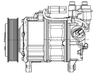 MAHLE ORIGINAL ACP 600 000P Číslo výrobce: 351007241. EAN: 4057635030410.