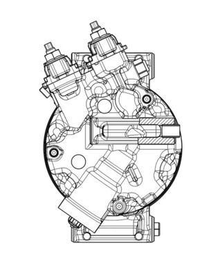 MAHLE ORIGINAL ACP 654 000P Číslo výrobce: 351009471. EAN: 4057635030854.
