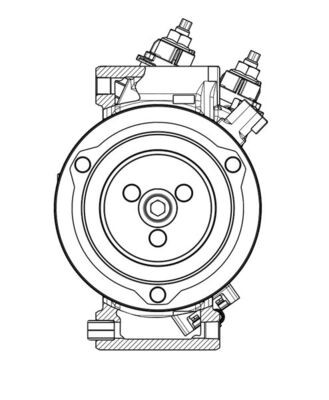 MAHLE ORIGINAL ACP 654 000P Číslo výrobce: 351009471. EAN: 4057635030854.