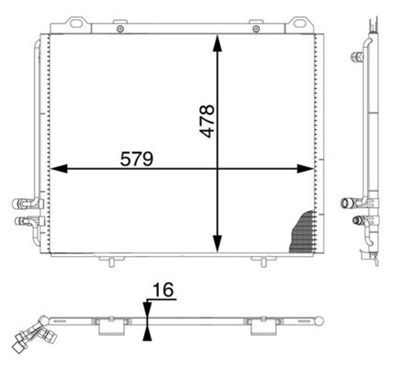 MAHLE ORIGINAL AC 196 000S Číslo výrobce: 351036761. EAN: 4057635019361.