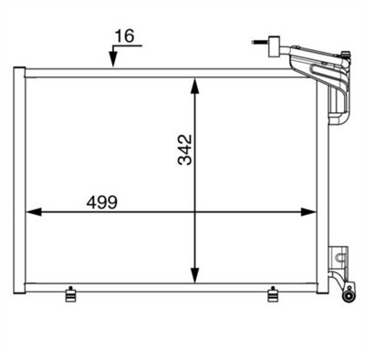 MAHLE ORIGINAL AC 21 000S Číslo výrobce: 351001584. EAN: 4057635017800.
