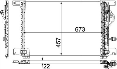 MAHLE ORIGINAL AC 283 000P Číslo výrobce: 351300131. EAN: 4057635020510.