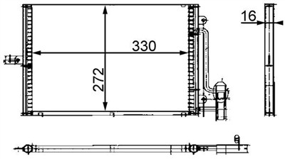 MAHLE ORIGINAL AC 317 000S Číslo výrobce: 351300694. EAN: 4057635021074.