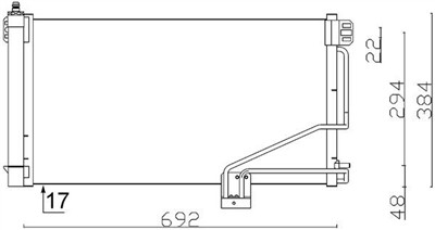 MAHLE ORIGINAL AC 347 001S Číslo výrobce: 351301354. EAN: 4057635021531.