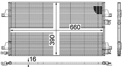MAHLE ORIGINAL AC 366 000P Číslo výrobce: 351301641. EAN: 4057635021852.
