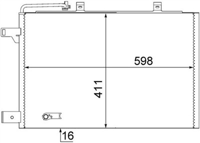 MAHLE ORIGINAL AC 370 000S Číslo výrobce: 351301684. EAN: 4057635021944.
