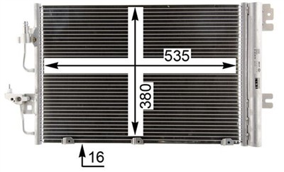 MAHLE ORIGINAL AC 377 000P Číslo výrobce: 351301761. EAN: 4057635022040.