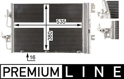 MAHLE ORIGINAL AC 377 000P Číslo výrobce: 351301761. EAN: 4057635022040.