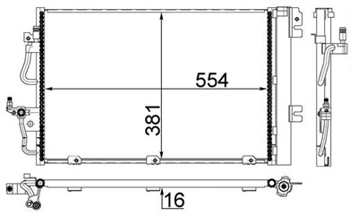 MAHLE ORIGINAL AC 377 001S Číslo výrobce: 351301764. EAN: 4057635022064.