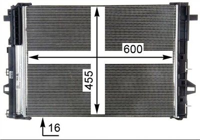 MAHLE ORIGINAL AC 446 000P Číslo výrobce: 351303281. EAN: 4057635023023.