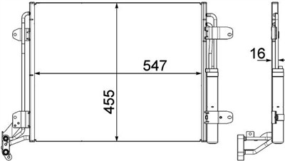 MAHLE ORIGINAL AC 454 000P Číslo výrobce: 351303461. EAN: 4057635023139.