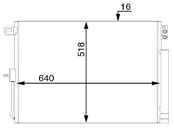 MAHLE ORIGINAL AC 45 000S