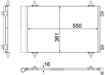 MAHLE ORIGINAL AC 487 000S Číslo výrobce: 351304284. EAN: 4057635023603.