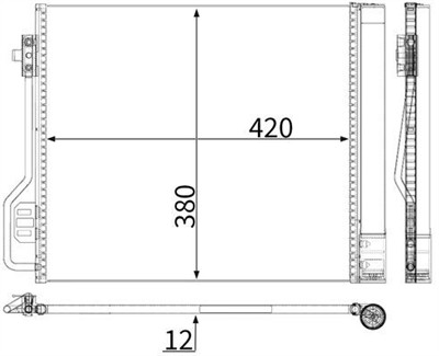 MAHLE ORIGINAL AC 488 000P Číslo výrobce: 351304291. EAN: 4057635023610.