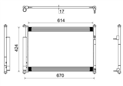MAHLE ORIGINAL AC 490 000S Číslo výrobce: 351304351. EAN: 4057635023641.