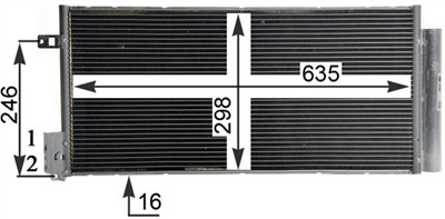 MAHLE ORIGINAL AC 505 001S Číslo výrobce: 351304724. EAN: 4057635023832.