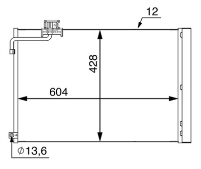 MAHLE ORIGINAL AC 51 000S Číslo výrobce: 351005464. EAN: 4057635018111.