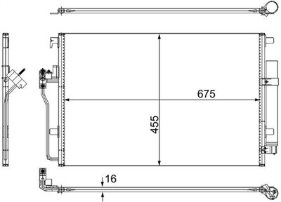 MAHLE ORIGINAL AC 553 001S Číslo výrobce: 351307641. EAN: 4057635024259.