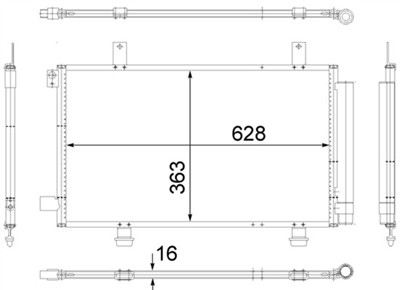 MAHLE ORIGINAL AC 556 000S Číslo výrobce: 351307741. EAN: 4057635024297.