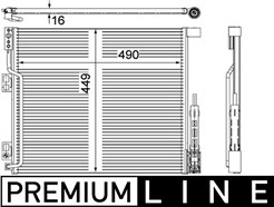 MAHLE ORIGINAL AC 570 000P