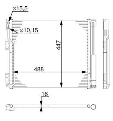 MAHLE ORIGINAL AC 570 000S Číslo výrobce: 351309184. EAN: 4057635024464.