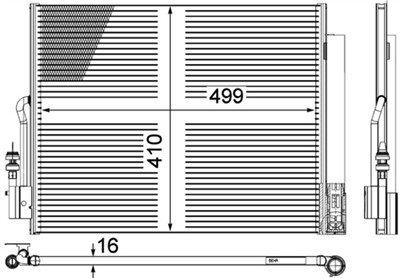 MAHLE ORIGINAL AC 596 000P Číslo výrobce: 351309561. EAN: 4057635024631.