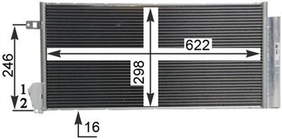 MAHLE ORIGINAL AC 634 000P Číslo výrobce: 351310591. EAN: 4057635025065.