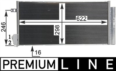 MAHLE ORIGINAL AC 634 000P Číslo výrobce: 351310591. EAN: 4057635025065.