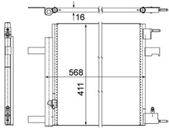 MAHLE ORIGINAL AC 636 000P