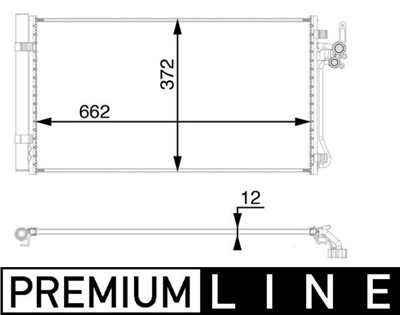 MAHLE ORIGINAL AC 65 000P Číslo výrobce: 351008351. EAN: 4057635018258.