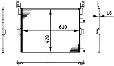MAHLE ORIGINAL AC 673 000P Číslo výrobce: 351317661. EAN: 4057635025584.