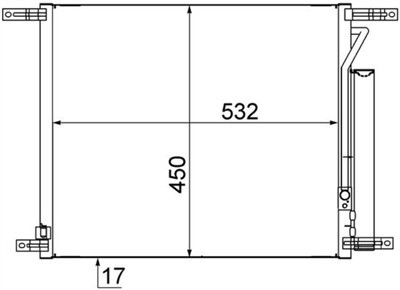 MAHLE ORIGINAL AC 707 000S Číslo výrobce: 351318681. EAN: 4057635025904.