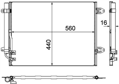 MAHLE ORIGINAL AC 733 000P Číslo výrobce: 351319421. EAN: 4057635026208.