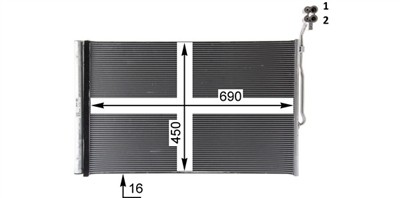 MAHLE ORIGINAL AC 777 000P Číslo výrobce: 351343161. EAN: 4057635026642.