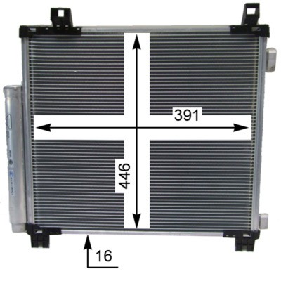 MAHLE ORIGINAL AC 825 000S Číslo výrobce: 351343704. EAN: 4057635027564.