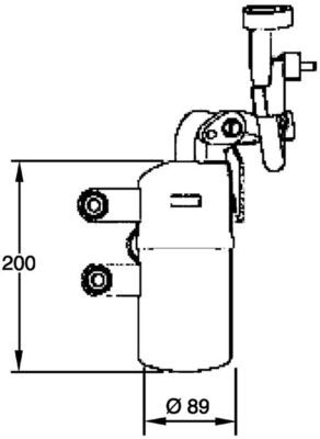 MAHLE ORIGINAL AD 281 000P Číslo výrobce: 351335111. EAN: 4057635043656.