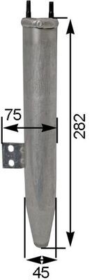 MAHLE ORIGINAL AD 94 000S Číslo výrobce: 8FT 351 193-294. EAN: 4057635041805.