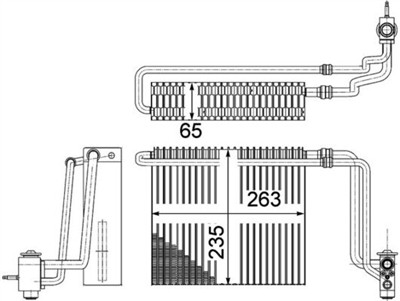 MAHLE ORIGINAL AE 107 000P Číslo výrobce: 351331171. EAN: 4057635044578.