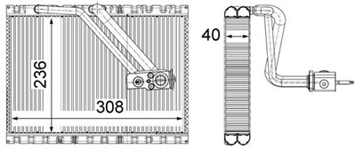 MAHLE ORIGINAL AE 128 000P Číslo výrobce: 351331541. EAN: 4057635044752.
