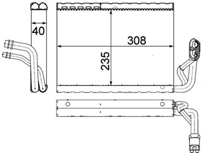 MAHLE ORIGINAL AE 91 000P Číslo výrobce: 351330691. EAN: 4057635044431.