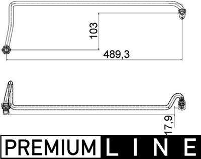 MAHLE ORIGINAL AHX 5 000P Číslo výrobce: 376755571. EAN: 4057635047753.